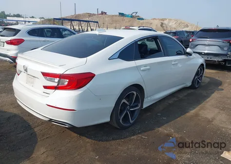 2018 Honda Accord Sport from USA, damaged, VIN 1HGCV1F39JA221325
